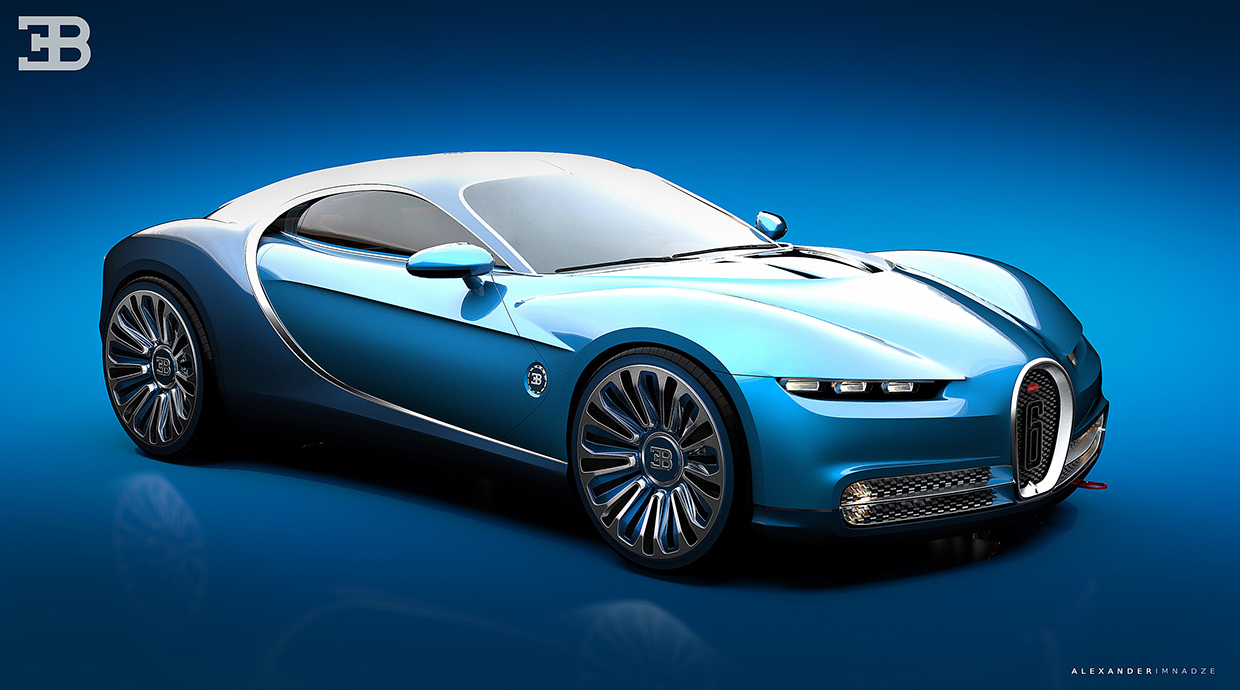 Bugatti Vision GT Type 6 Concept - Alex Imnadze