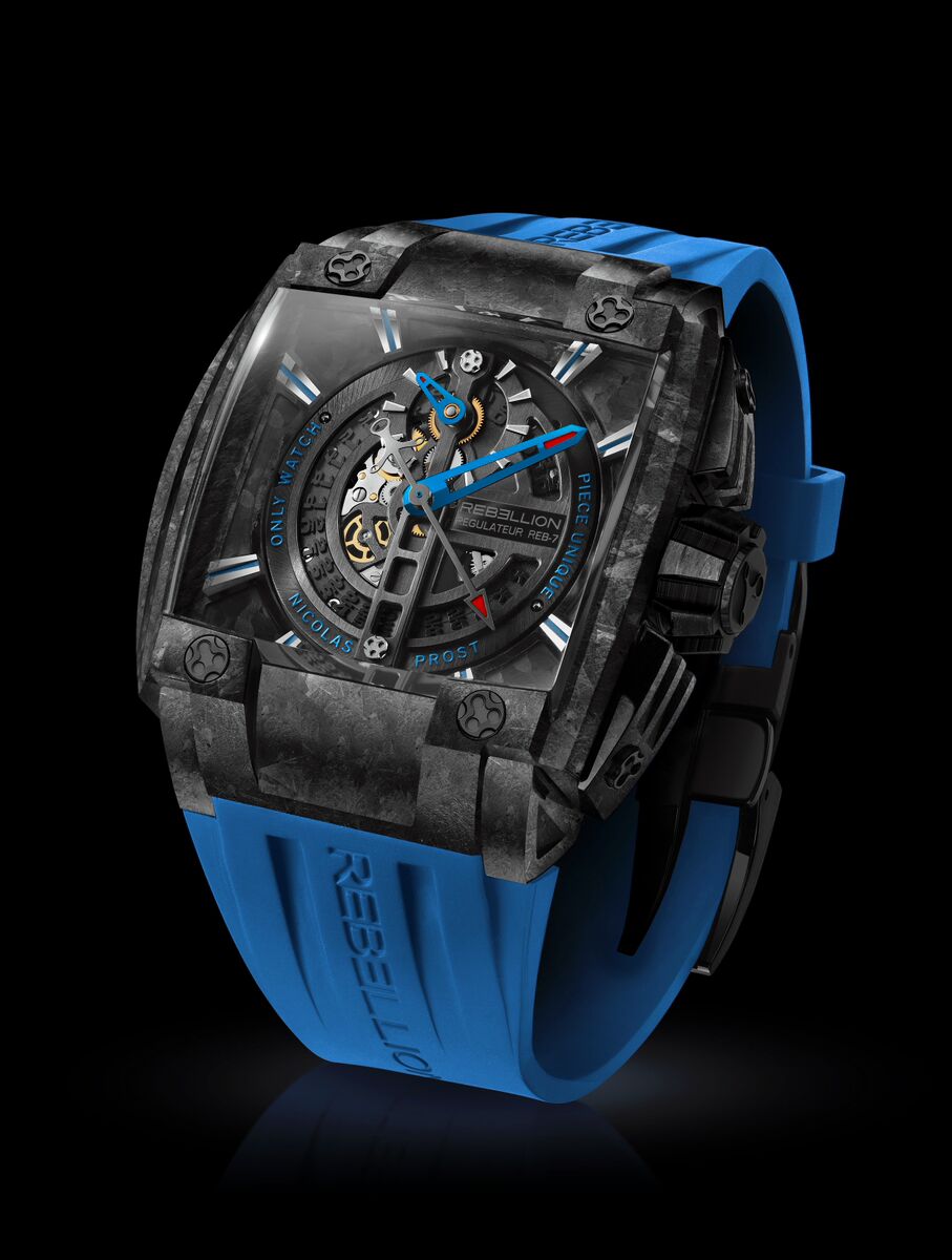 Rebellion REB-7 Forged Carbon Regulator pour Only Watch 2015