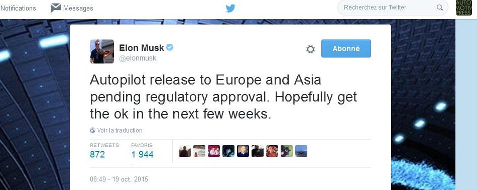 Tesla Autopilot v7 - Elon Musk