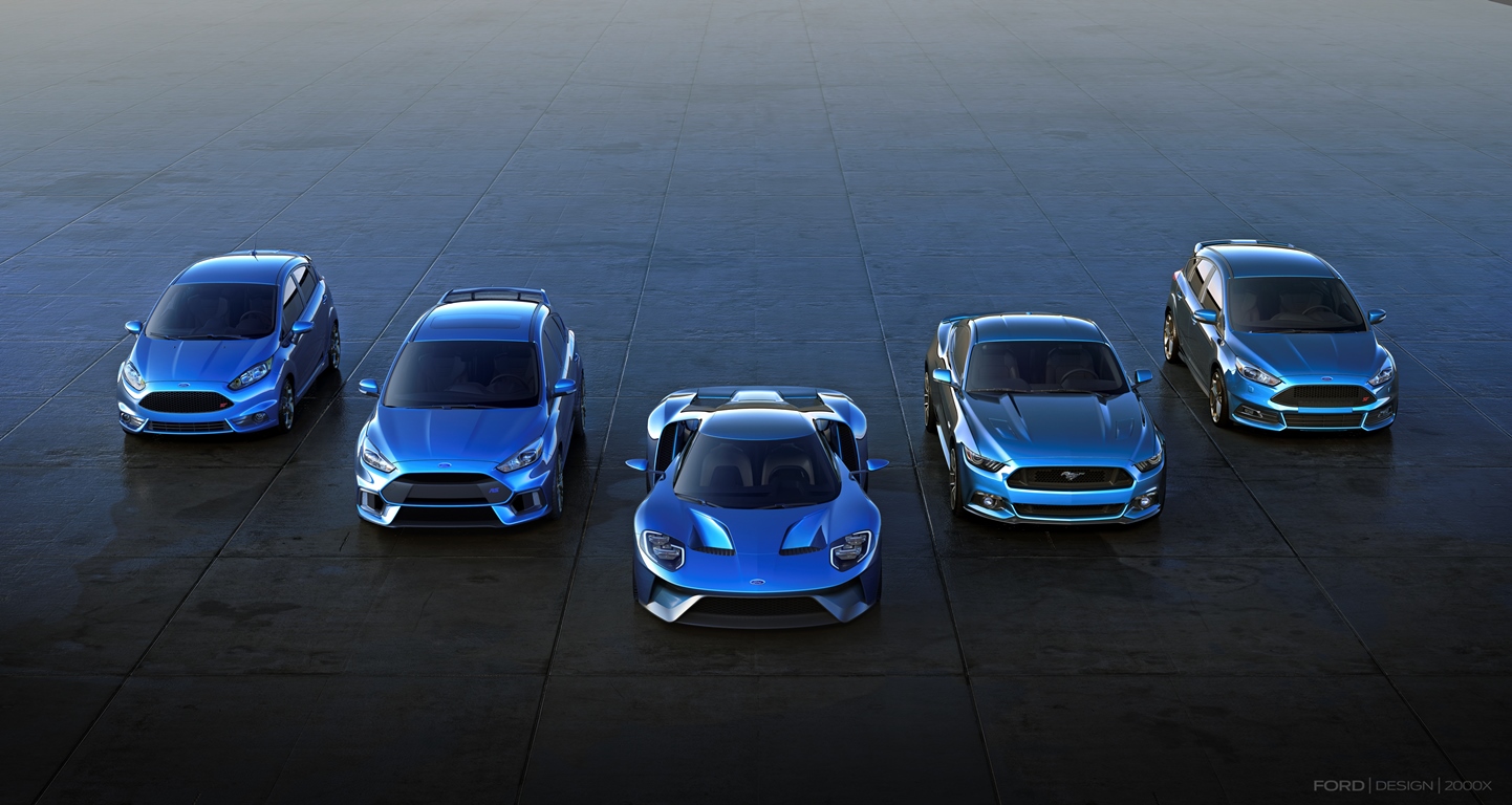 Ford Performance - Fiesta ST, Focus RS, GT 2016, Mustang, Focus ST