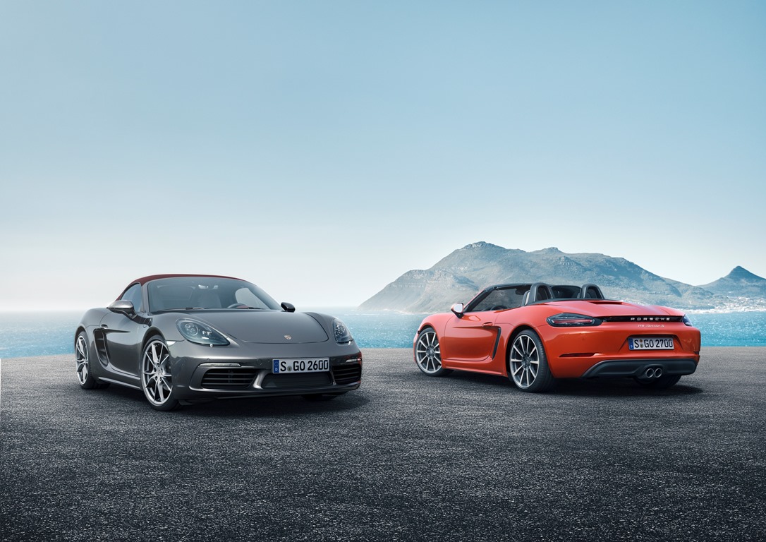 Porsche Boxster 718 et 718 S