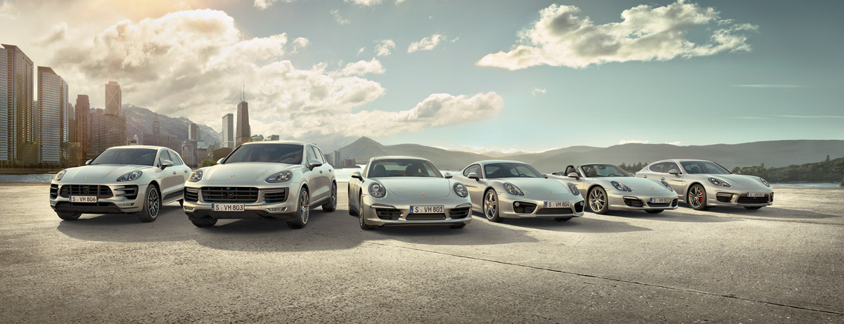 Gamme Porsche