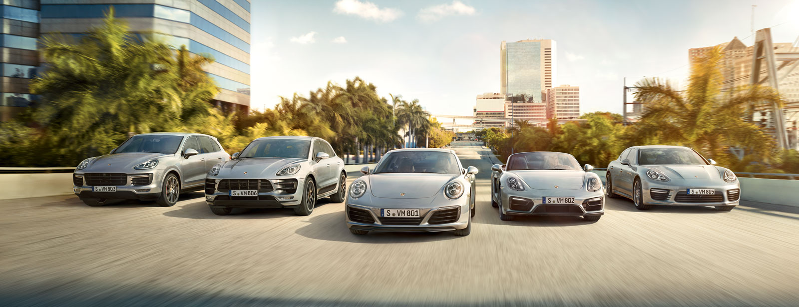 Gamme Porsche