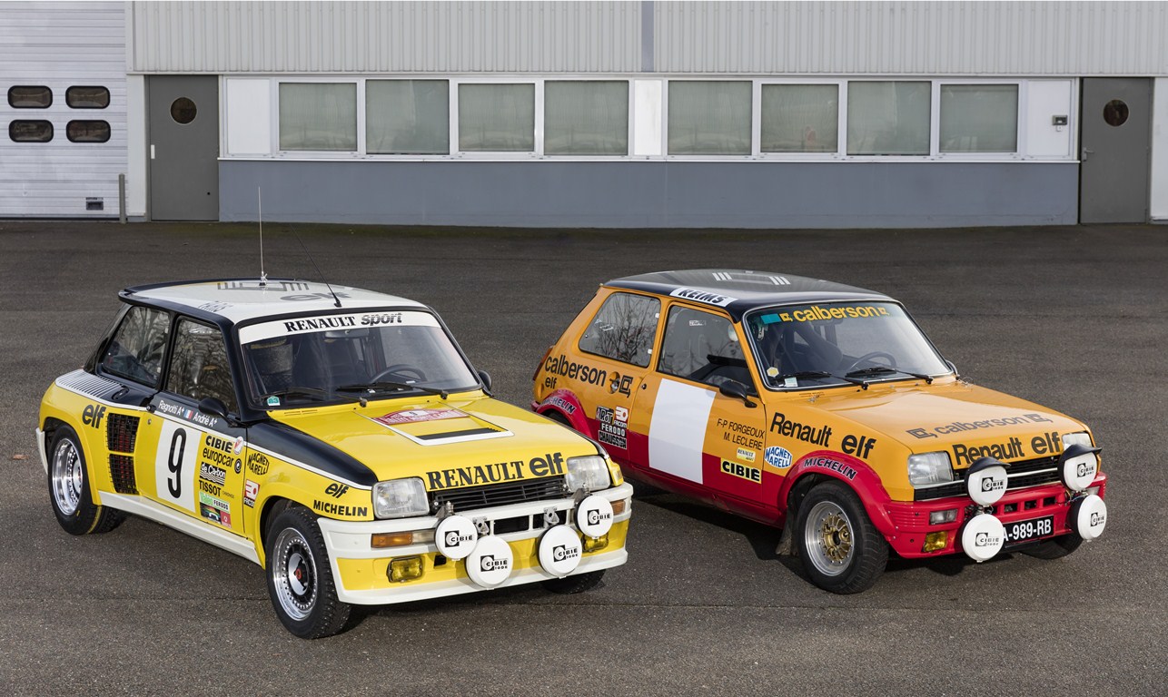 Renault 5 Turbo et Renault 5 Alpine Groupe II