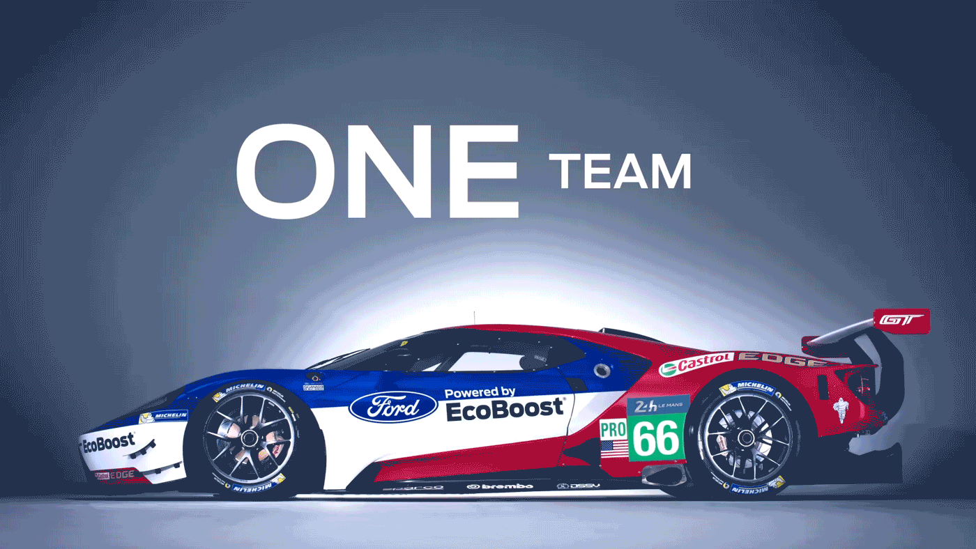 Ford GT numbers Le Mans 2016