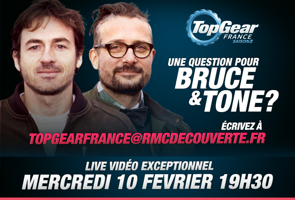 Top Gear France - Live 10 Février 2016 à 19h30