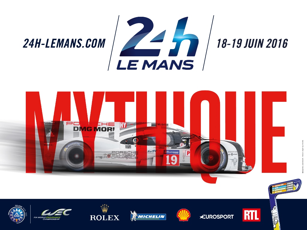 Affiche 24 Heures du Mans 2016