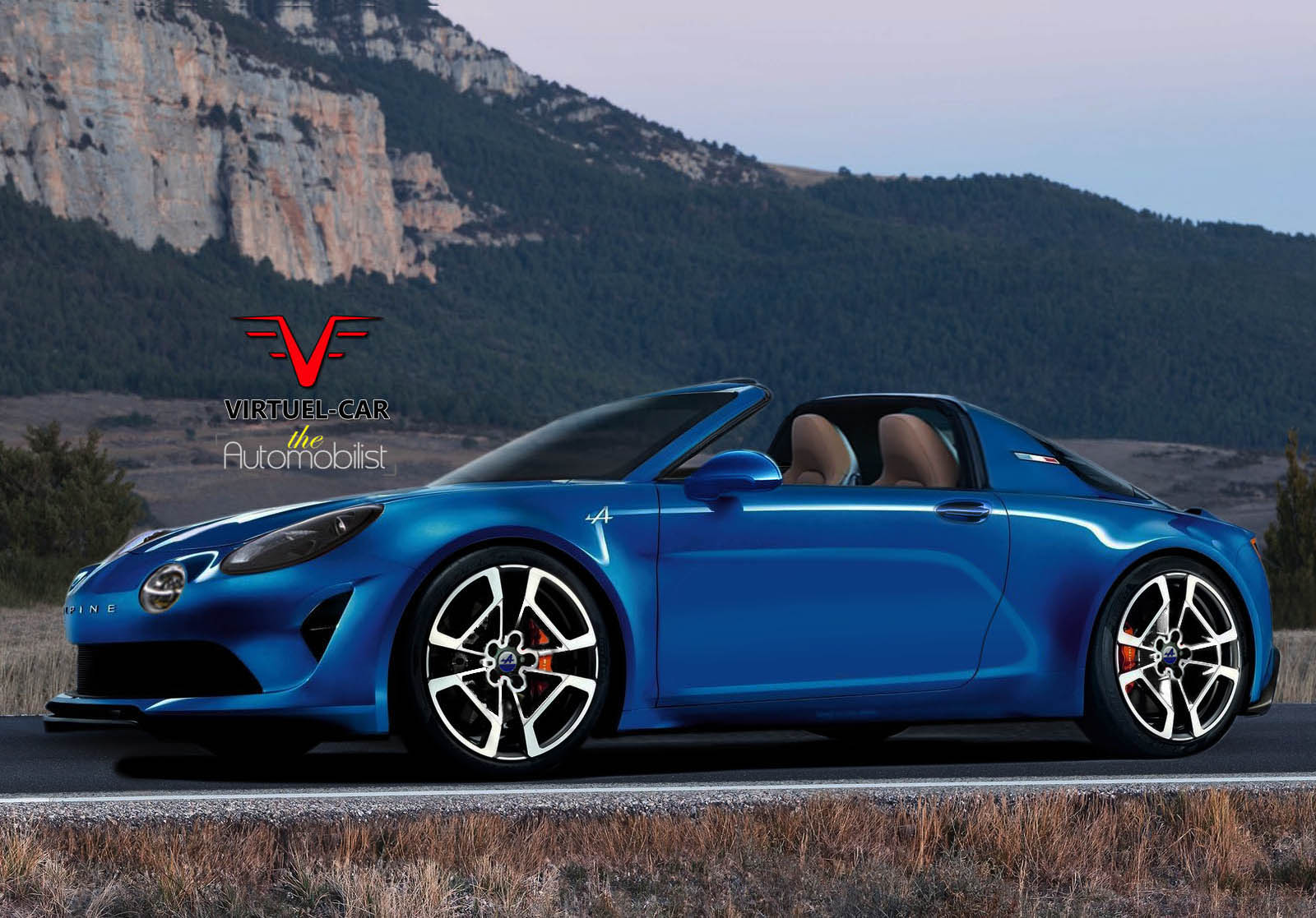 Alpine Vision Cabriolet - Virtuel Car