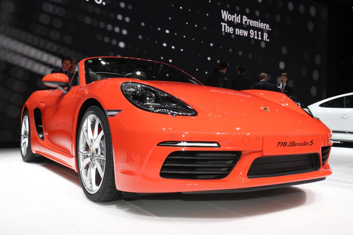 Porsche Boxster 718 - Salon de Genève 2016