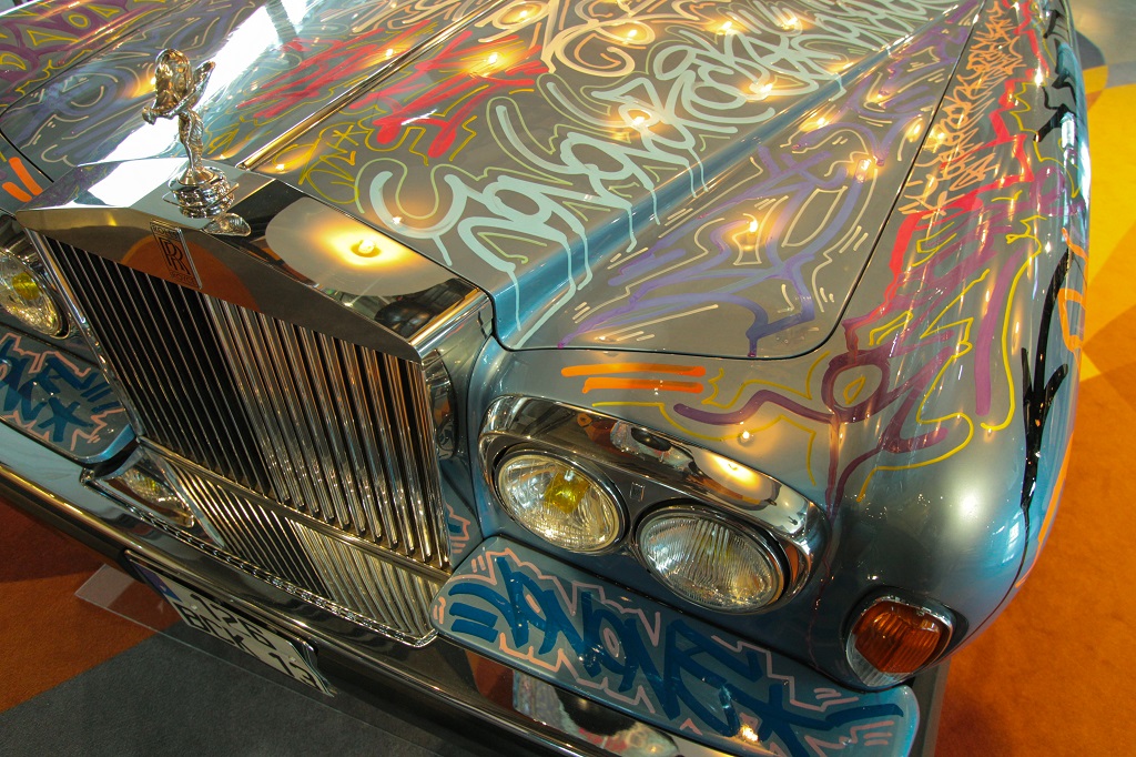 Rolls Royce Corniche de 1984 - Eric Cantona / John Perello (JonOne)