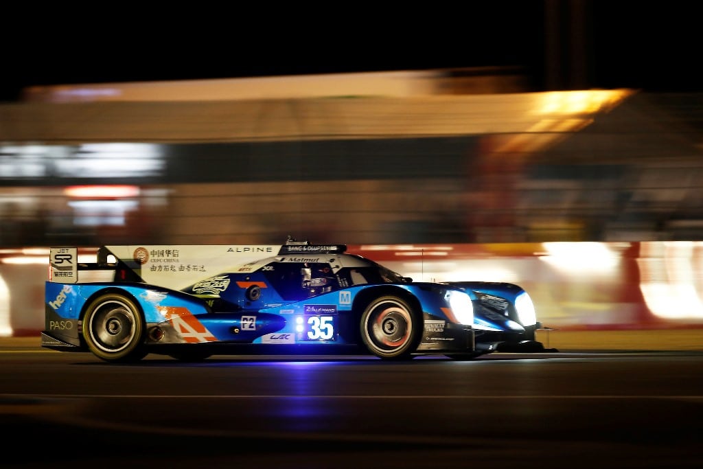 Alpine A460 #35 - essais 24 Heures du Mans 2016