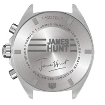 TAG Heuer chronographe Formula 1 James Hunt Limited Edition