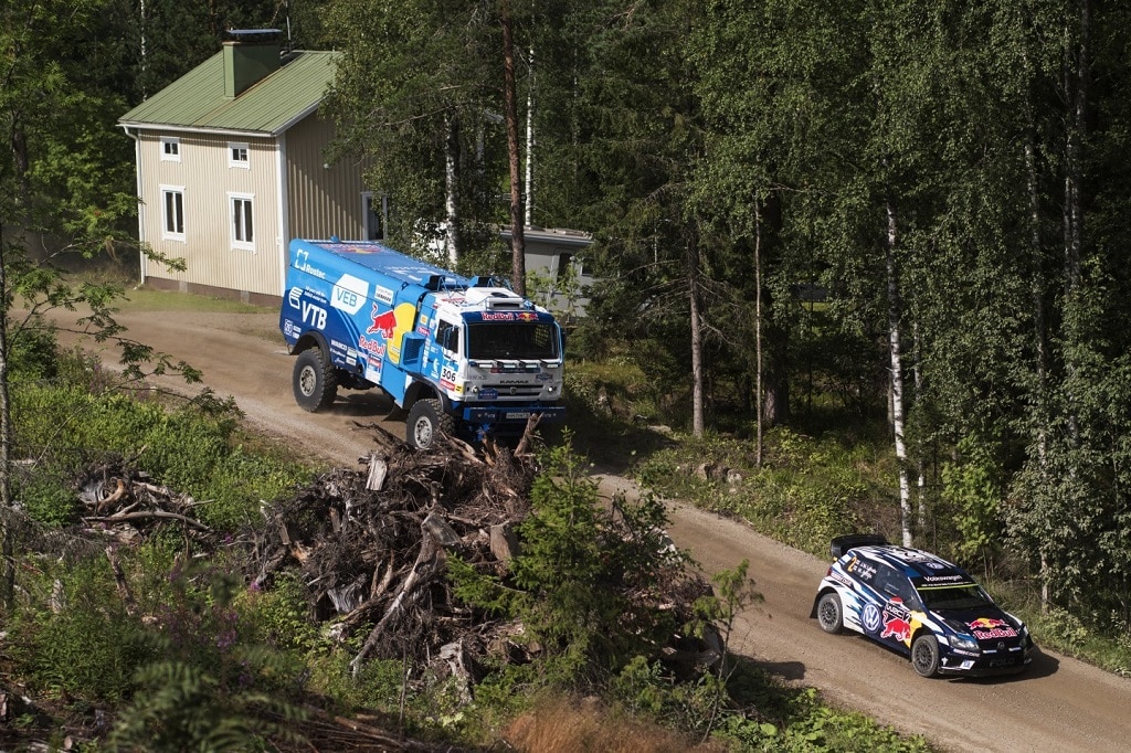 VW Polo R WRC vs Kamaz