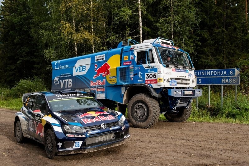VW Polo R WRC vs Kamaz