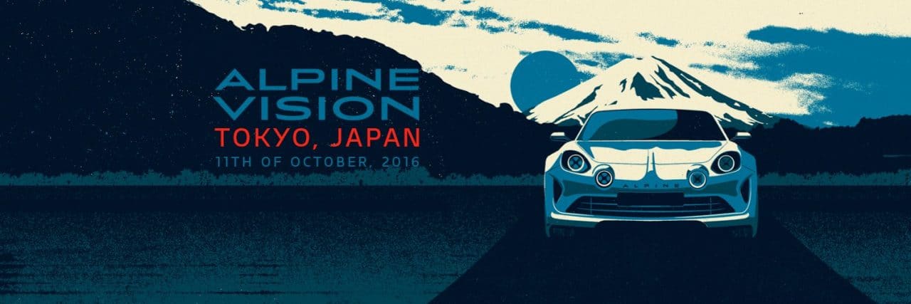 Alpine Vision Concept - Tokyo 2016 - Japon 