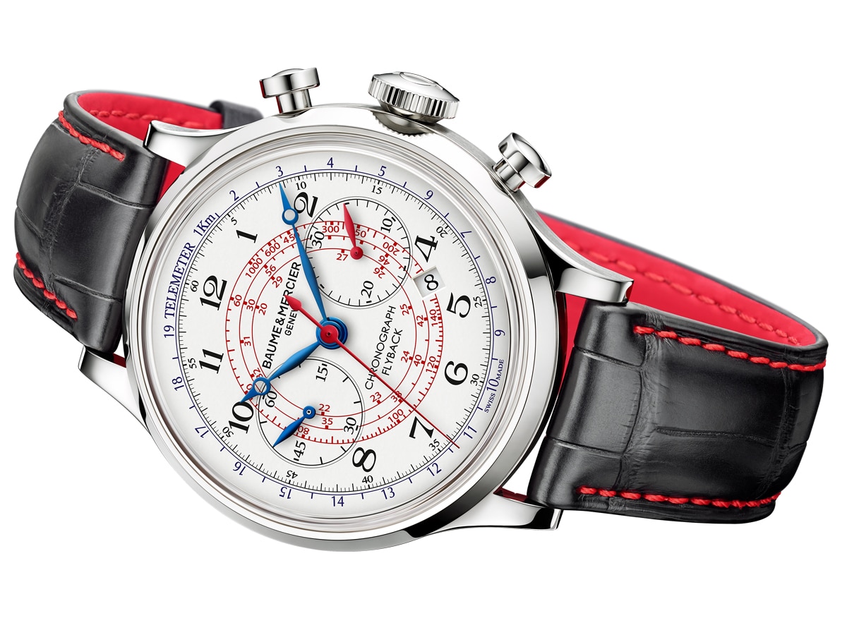 Baume et Mercier chronographe Capeland Chronographe Flyback "Passione Engadina"