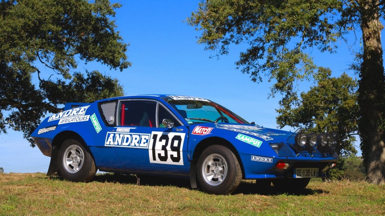 Alpine A310 1600 VE 1972 Paris Dakar 1981