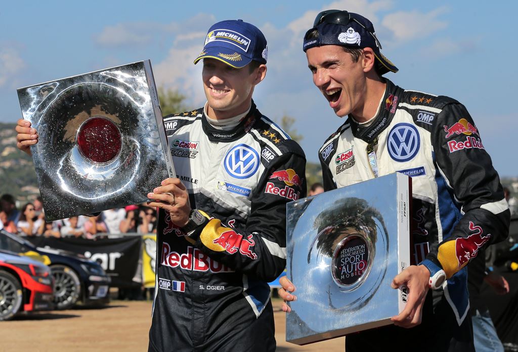 Sébastien Ogier et Julien Ingrassia