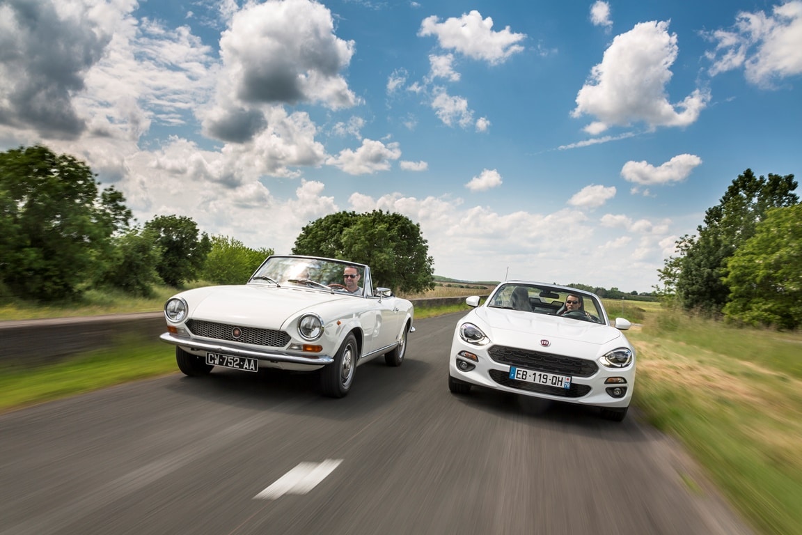 Fiat fête les 50 ans du 124 Spider