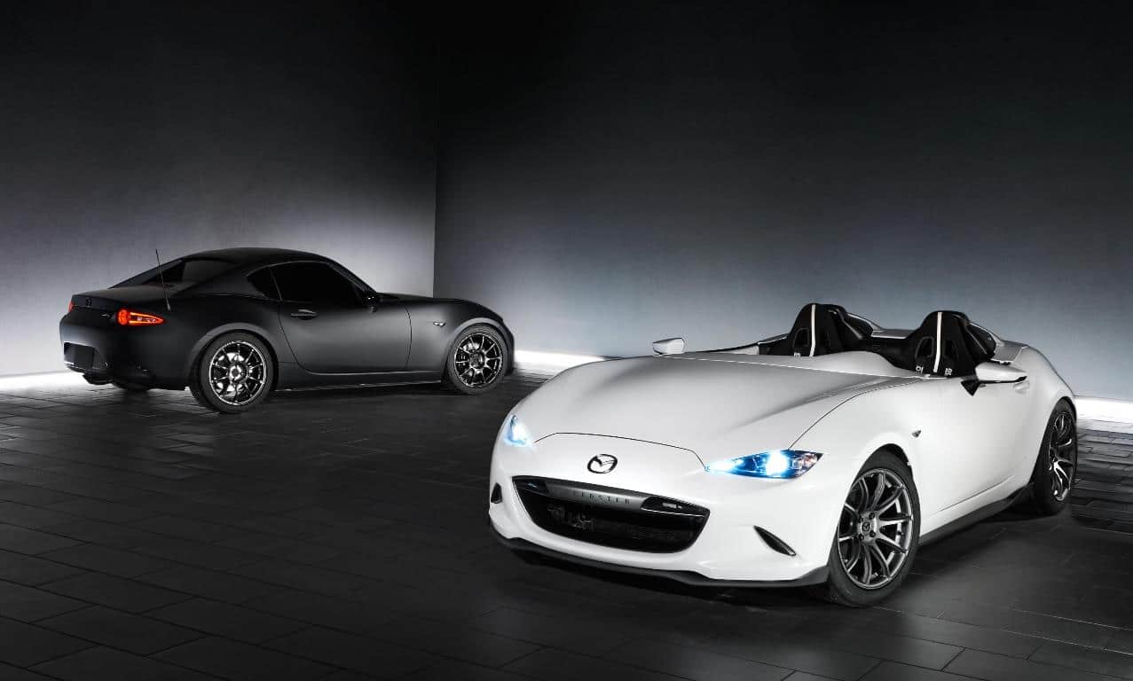 Mazda MX-5 Speedster Evolution et MX-5 RF Kuro - Sema Show 2016