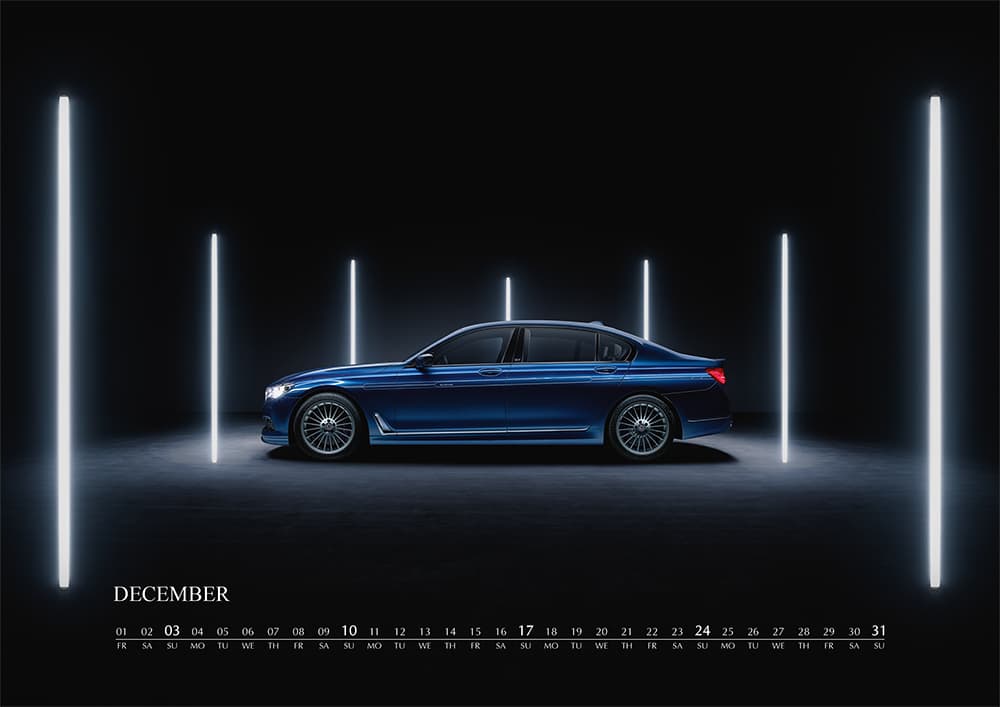 Alpina B7 Turbo - calendrier 2017