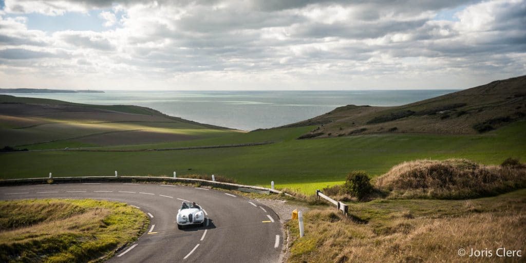 Jaguar XK120 au Cap Blanc Nez - Joris Clerc ©