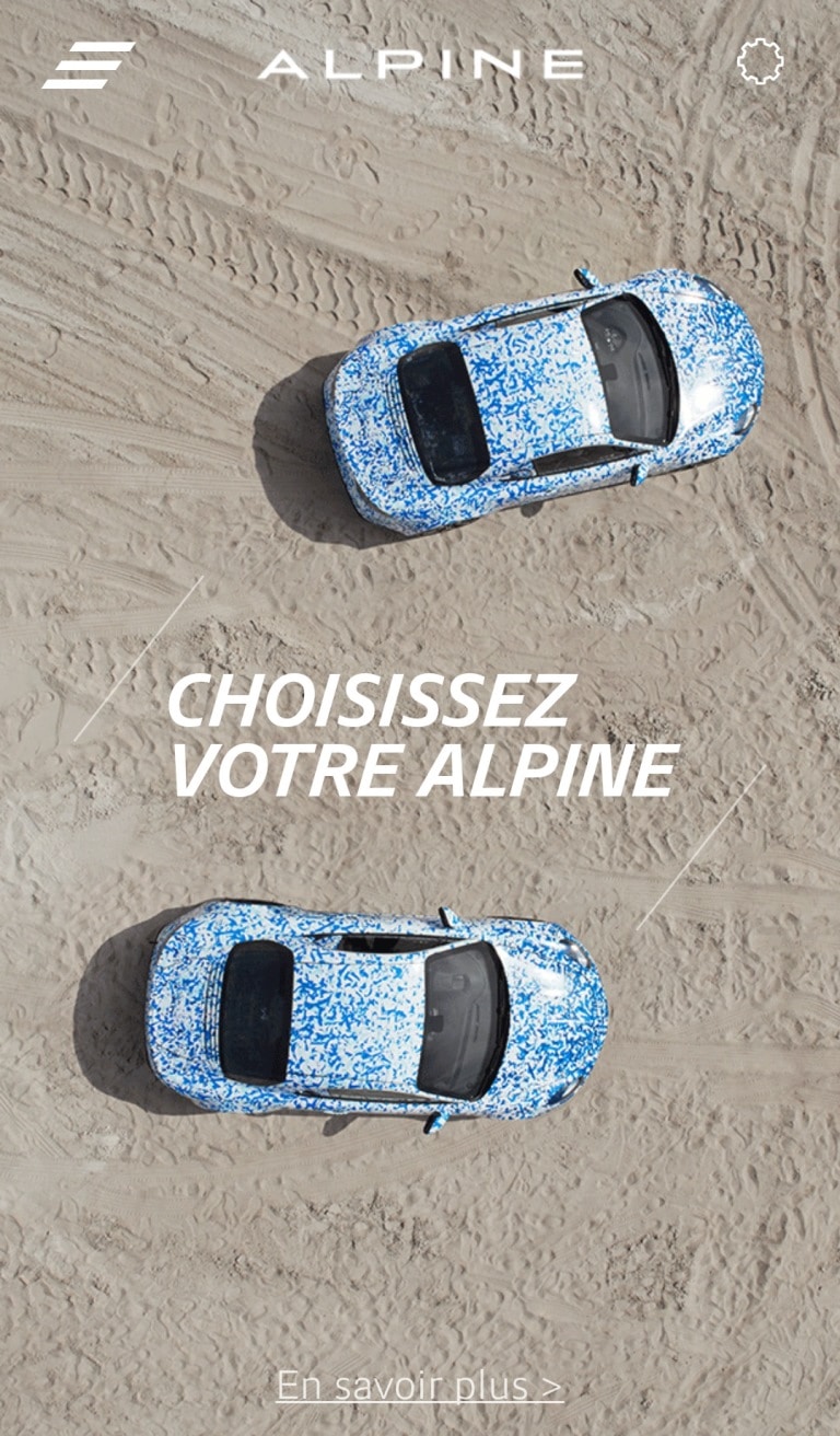 Alpine pré-commande 2017