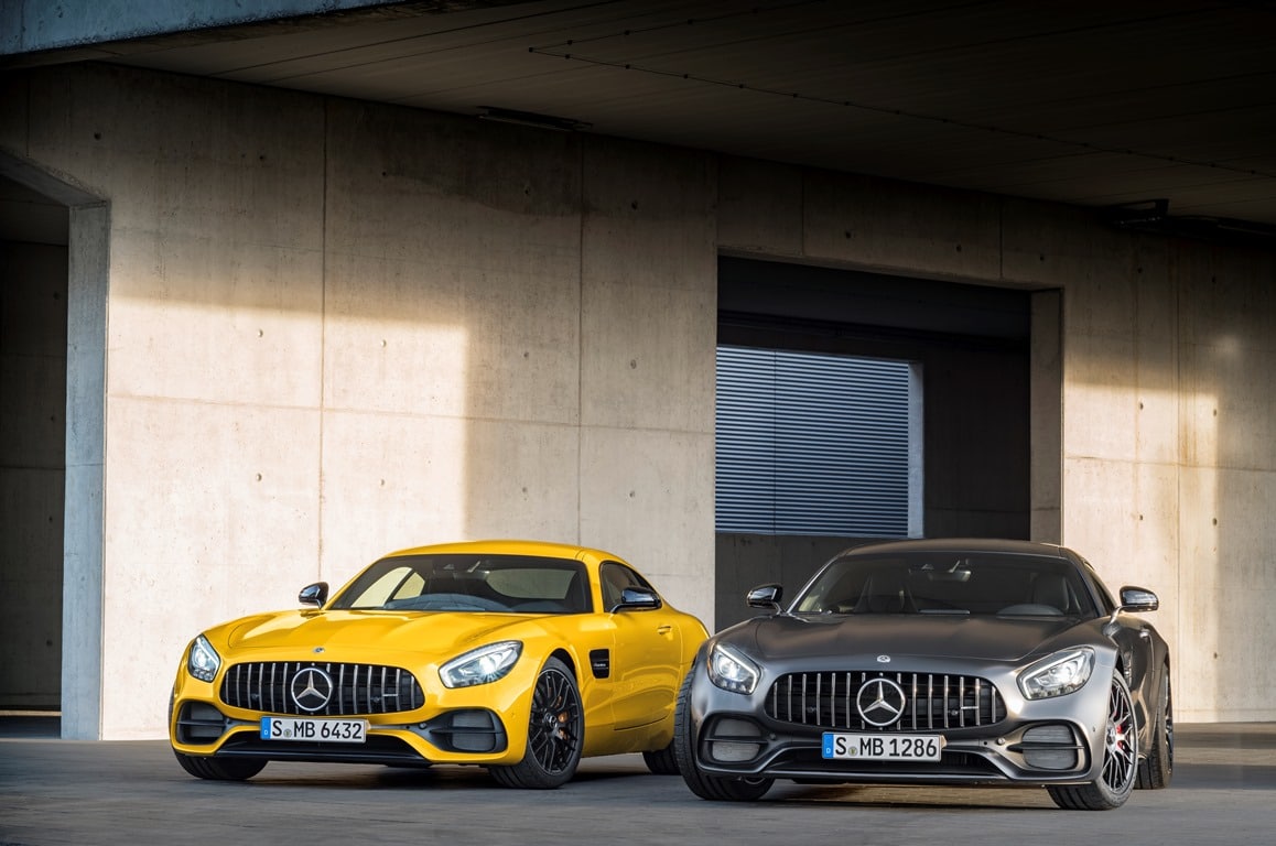 Mercedes-AMG GT C et GT-S 2017