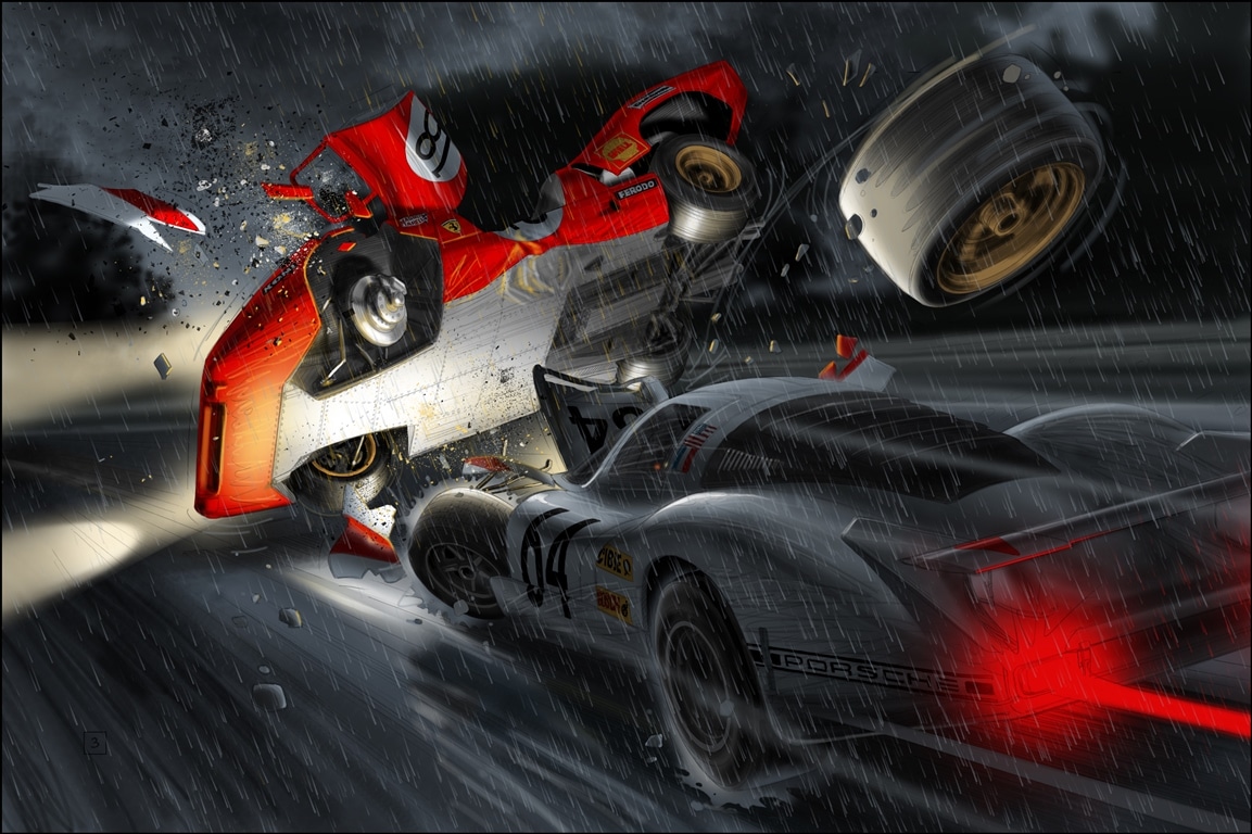 Steve McQueen Le Mans