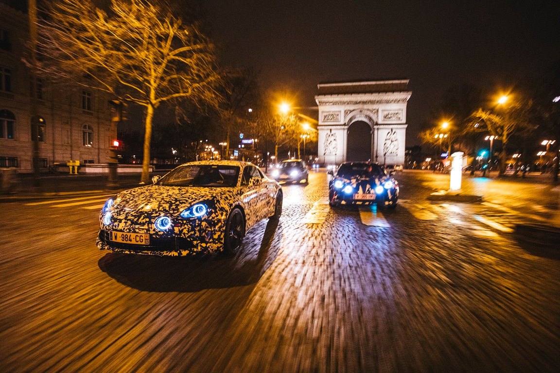 Alpine AS110 : "Paris by Nite"