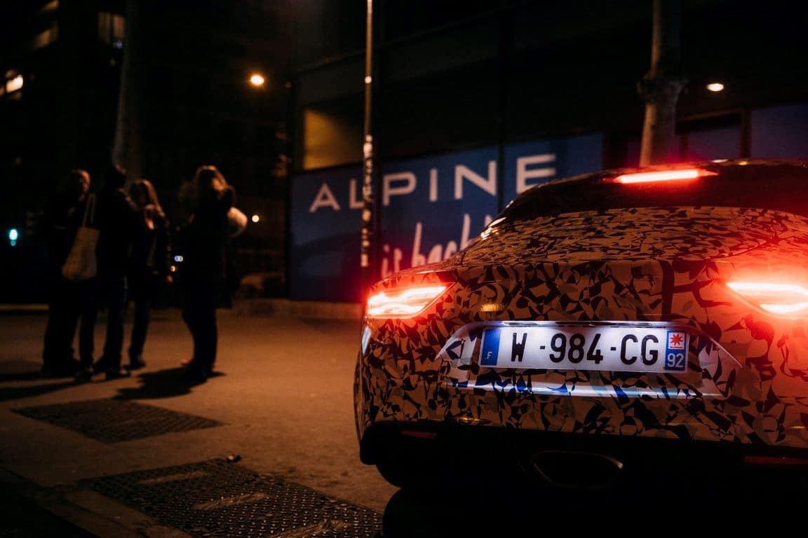 Alpine AS110 : "Paris by Nite"