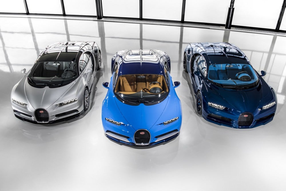 Livraison des premières Bugatti Chiron - Molsheim