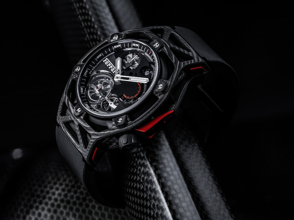 Hublot Techframe Ferrari 70 Years – Tourbillon Chronograph