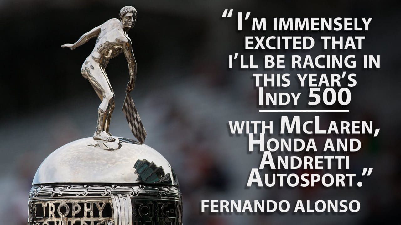 Fernando Alonso Indy 500 2017