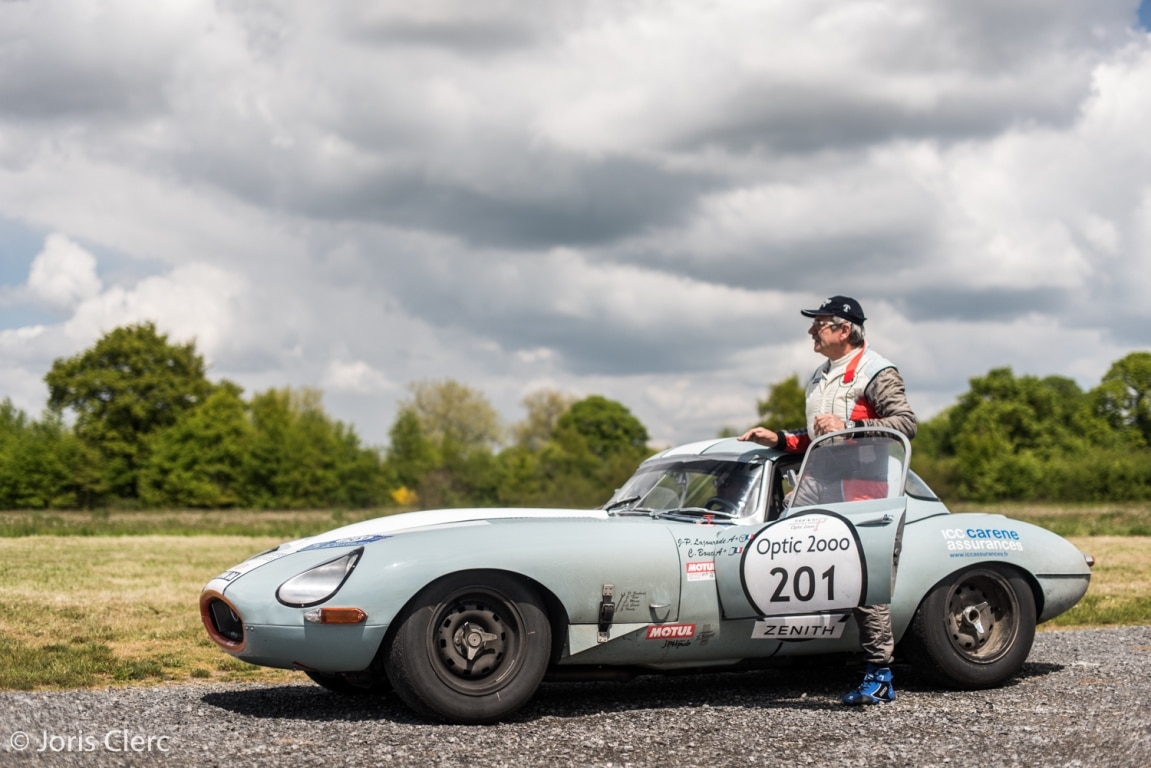 Jean-Pierre Lajournade - Jaguar Type E - Tour Auto 2017 (n°201)