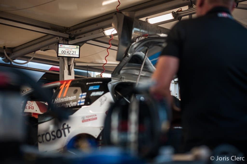 Toyota Gazoo Racing WRC - Service Park - Joris Clerc ©