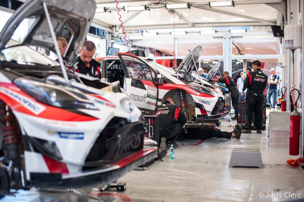 Toyota Gazoo Racing WRC - Service Park - Joris Clerc ©