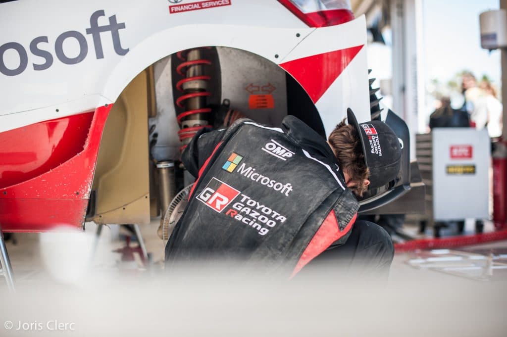 Toyota Gazoo Racing WRC - Service Park - Joris Clerc ©