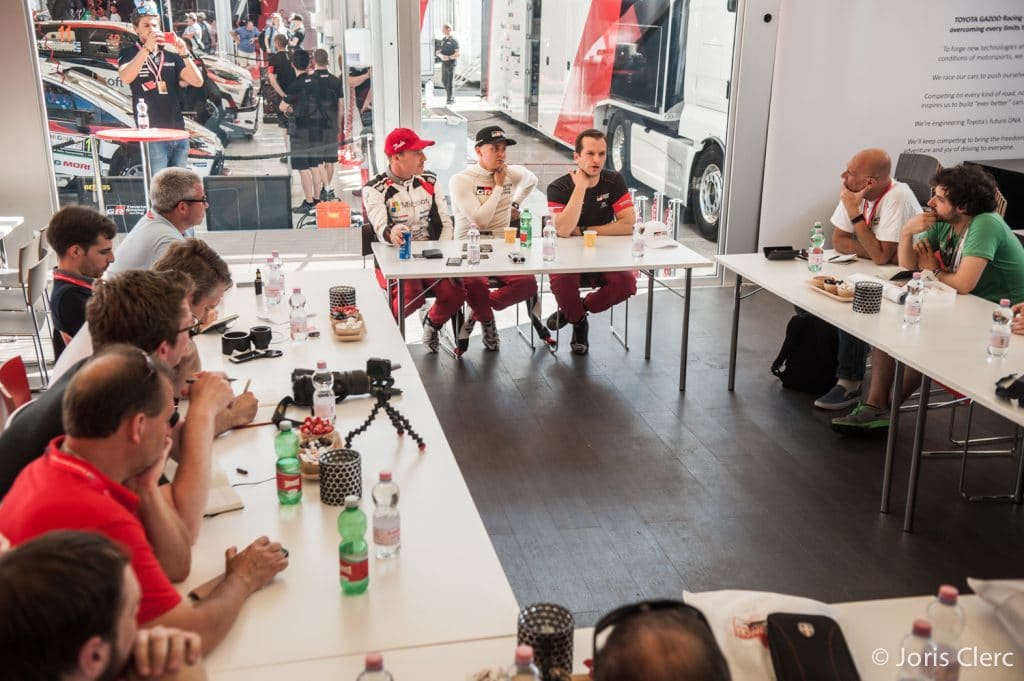 Toyota Gazoo Racing WRC - Rencontre avec les pilotes - Joris Clerc ©