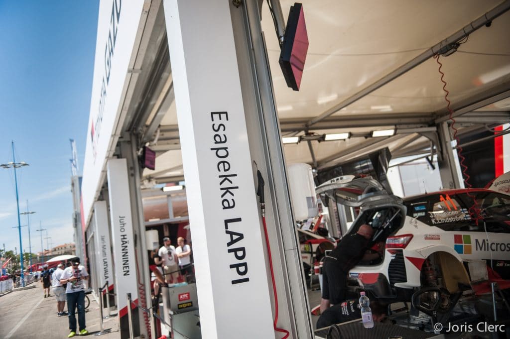 Toyota Gazoo Racing WRC - Service Park - Joris Clerc ©