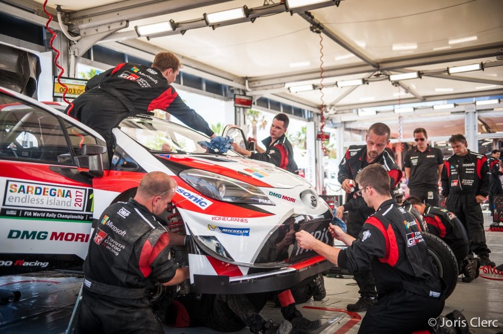 Toyota Gazoo Racing WRC - Service Park - Joris Clerc ©