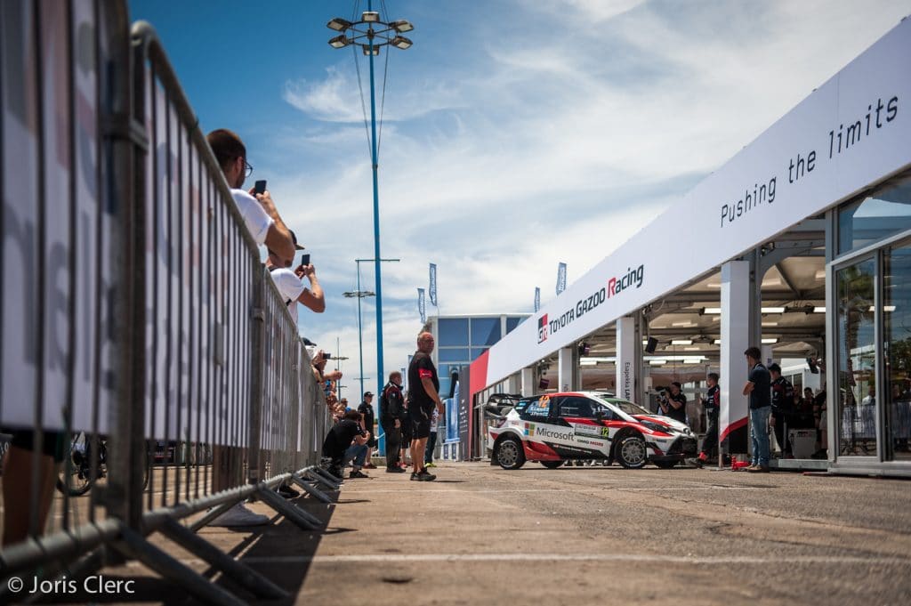 Toyota Gazoo Racing WRC - Service Park - Joris Clerc ©