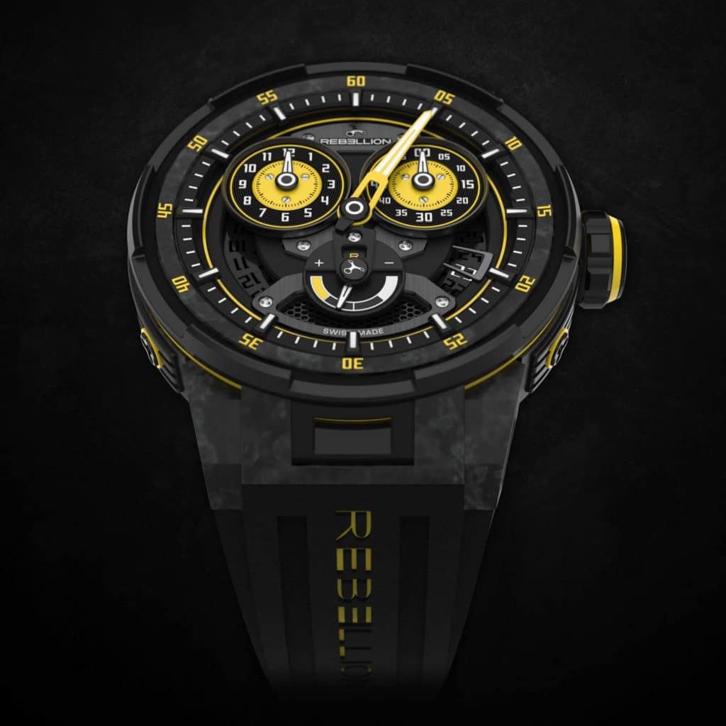 Rebellion Predator 2.0 Regulator Power Reserve Sebastien Buemi Limited edition