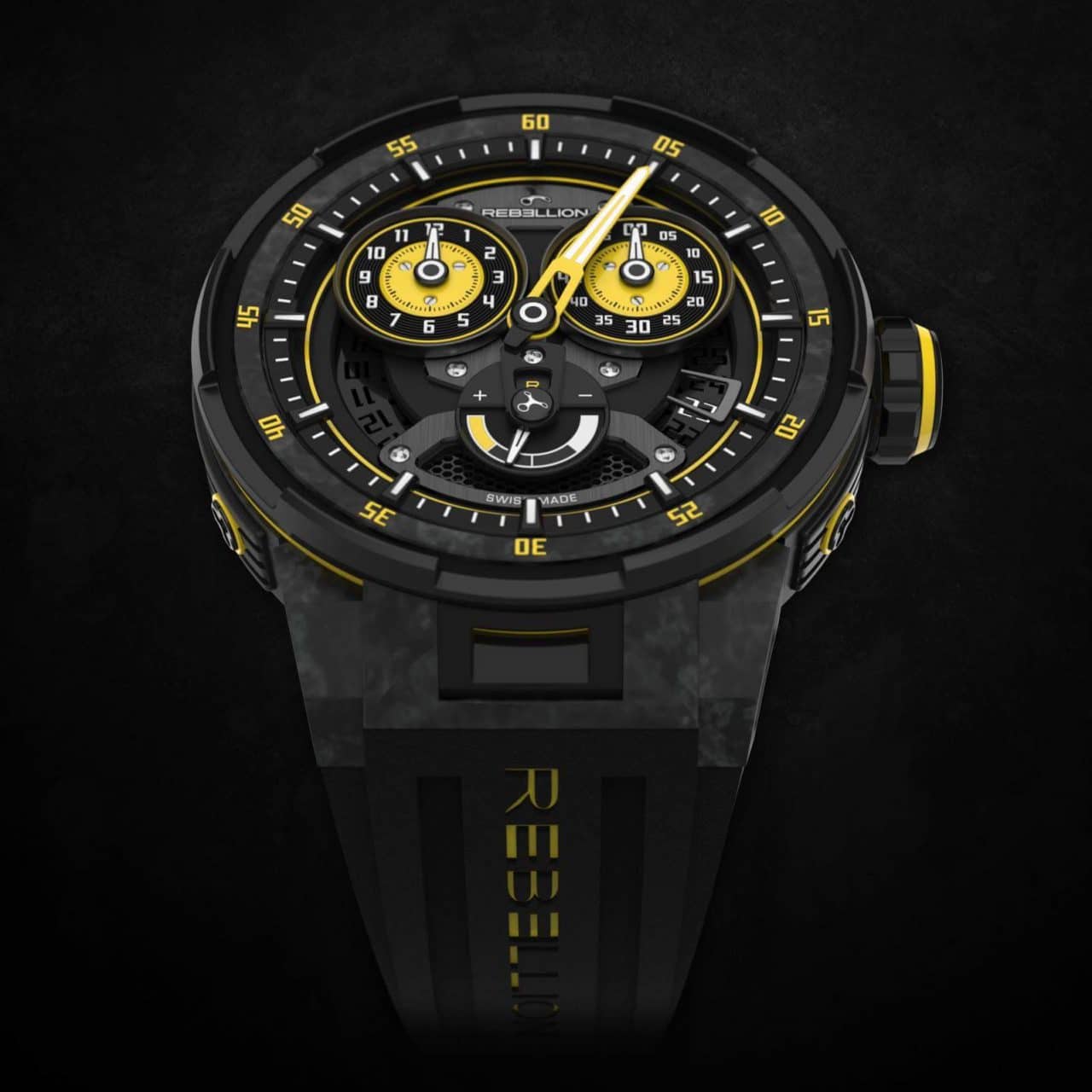 Rebellion Predator 2.0 Regulator Power Reserve Sebastien Buemi Limited edition