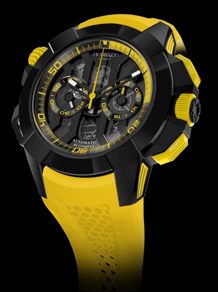 Jacob Epic X Chrono Yellow Only Watch