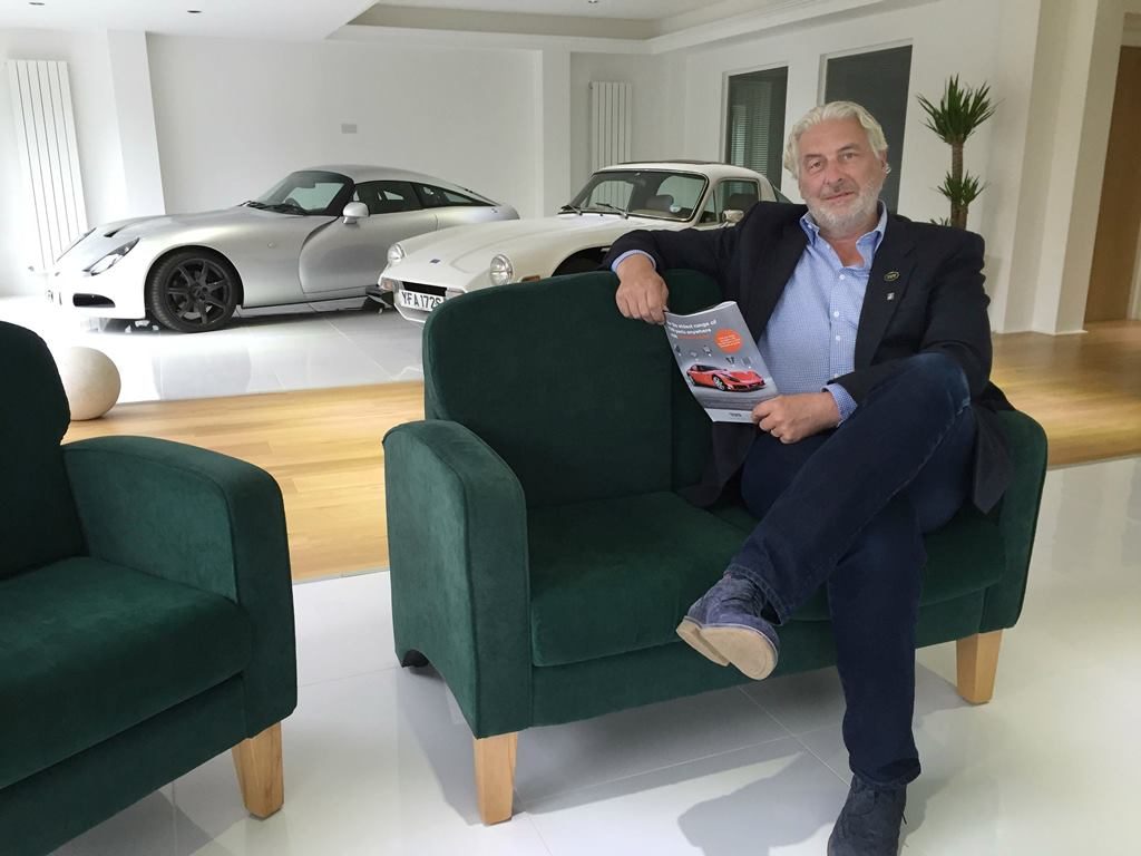 Les Edgar Chairman TVR