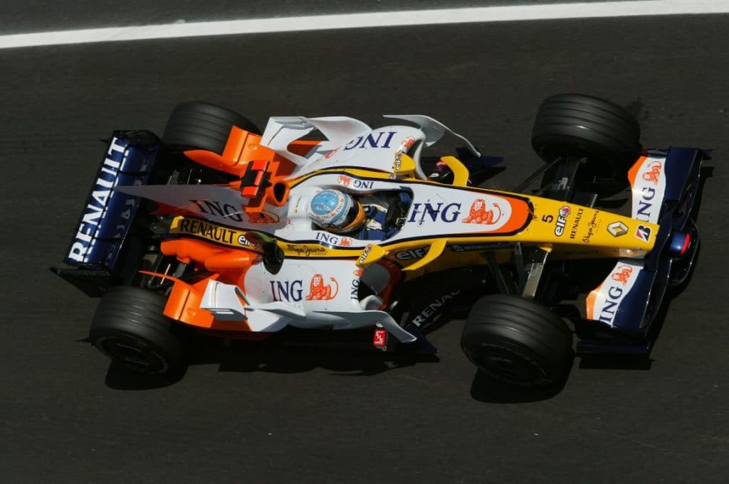 Renault F1 R28 2008 - Fernando Alonso