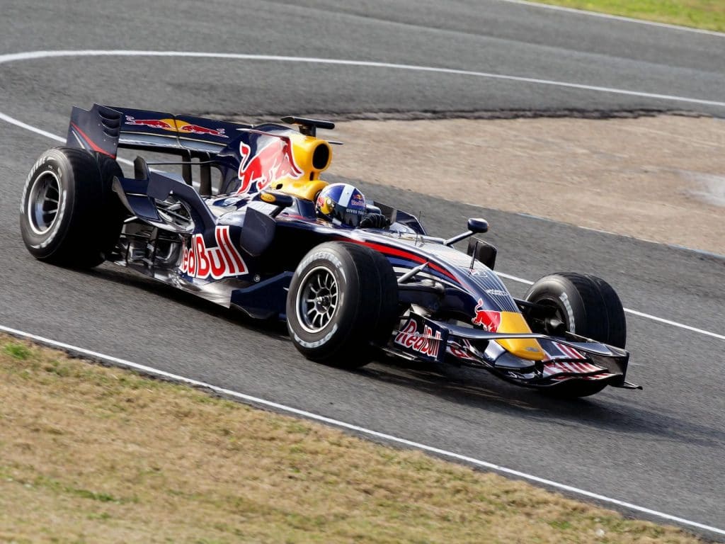 Red Bull Renault F1 RB4 2008 - David Coulthard