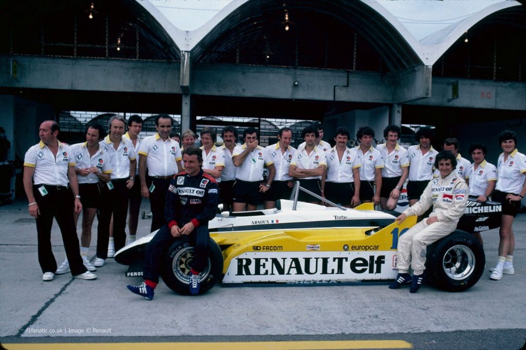 Renault F1 1982 - Alain Prost et René Arnoux