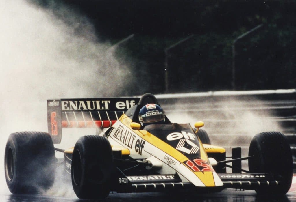 Renault F1 1985 - Patrick Tambay